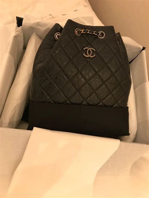 chanel gabrielle backpack size comparison.